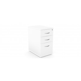 DCE-Desk High Pedestal 600 (White)