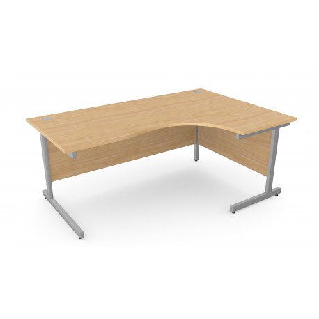 DCE-Righthand1600 Radial Desk (Beech)
