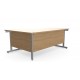 DCE-Righthand1600 Radial Desk (Beech)