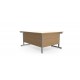 DCE-Lefthand1600 Radial Desk (Beech)