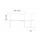DCE-L-Hight Adjustable Desk 1600 x 800