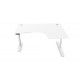 DCE-L- Hight Adjustable Radial Desk 1600 x 1200 (White) 