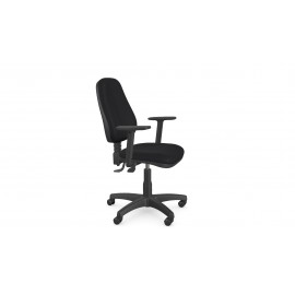 DCE-OX- Office Chair Adjustable Arm Black