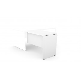 DCE-Fermo Desk Return White