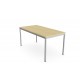 DCE-1200 Kontrax Table (Maple & Multi Colour Leg)