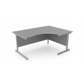 DCE-Righthand1600 Radial Desk (Grey)