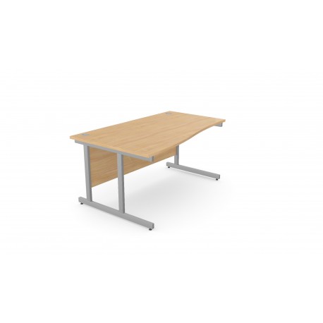 DCE-1400 Lefthand Wave Desk (Beech)