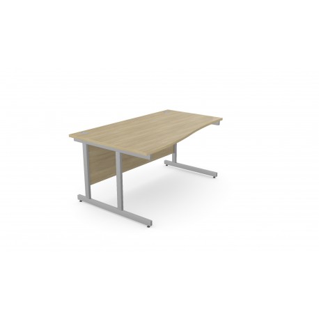 DCE-1600 Lefthand Wave Desk (Urban Oak)