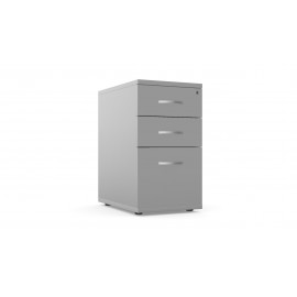 DCE-Desk High Pedestal 600 (Grey)