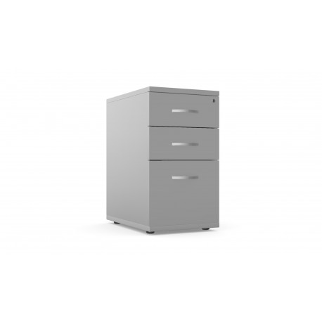 DCE-Desk High Pedestal 600 (Grey)