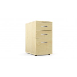DCE-Desk High Pedestal 600 (Maple)