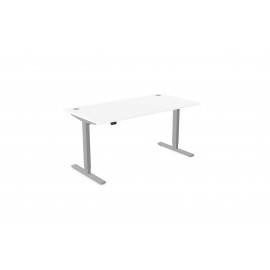 DCE-Z-1200 x 800/700 Height Adjustable Sit Stand Desk (White)