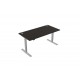 DCE-Z-1200 x 800/700 Height Adjustable Sit Stand Desk (Harbour Oak)